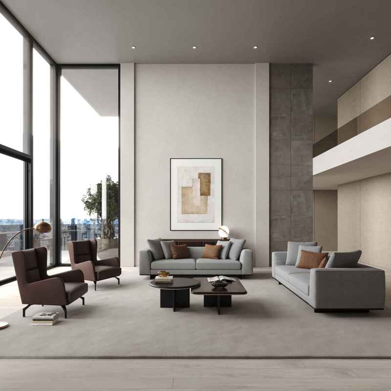 Leather Odessa Couch set