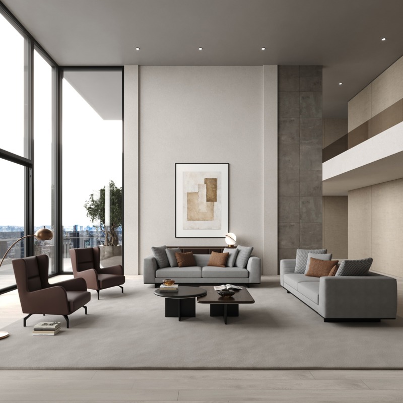 Leather Odessa Couch set